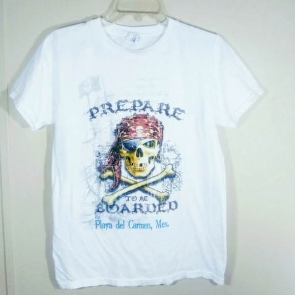 Pirate T shirt Adult Size Small - Picture 1 of 3